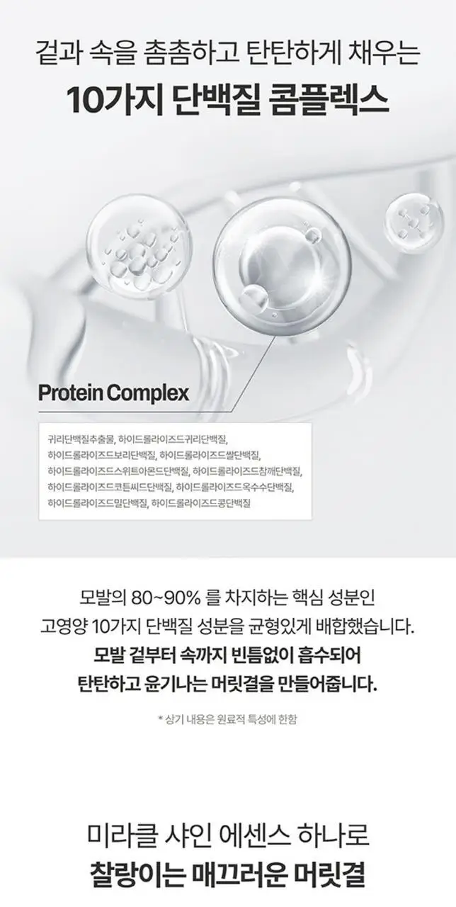 [손상모 종결템] 몽클로스 미라클 샤인 에센스 85ml 상세페이지 8